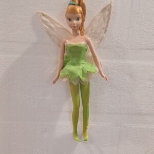 Disney Green and White Fairy Doll